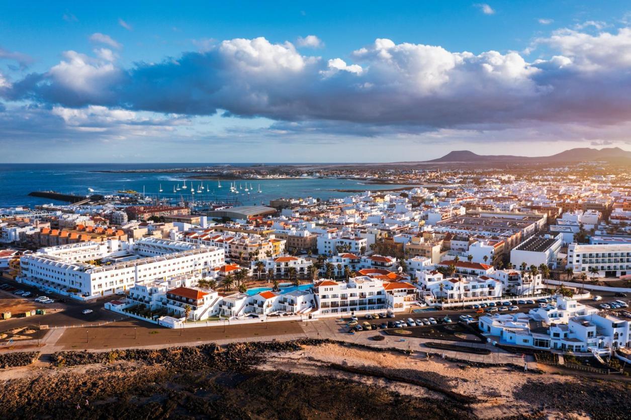 Corralejo Ancla Pool On Roof Top Apartment Exterior foto